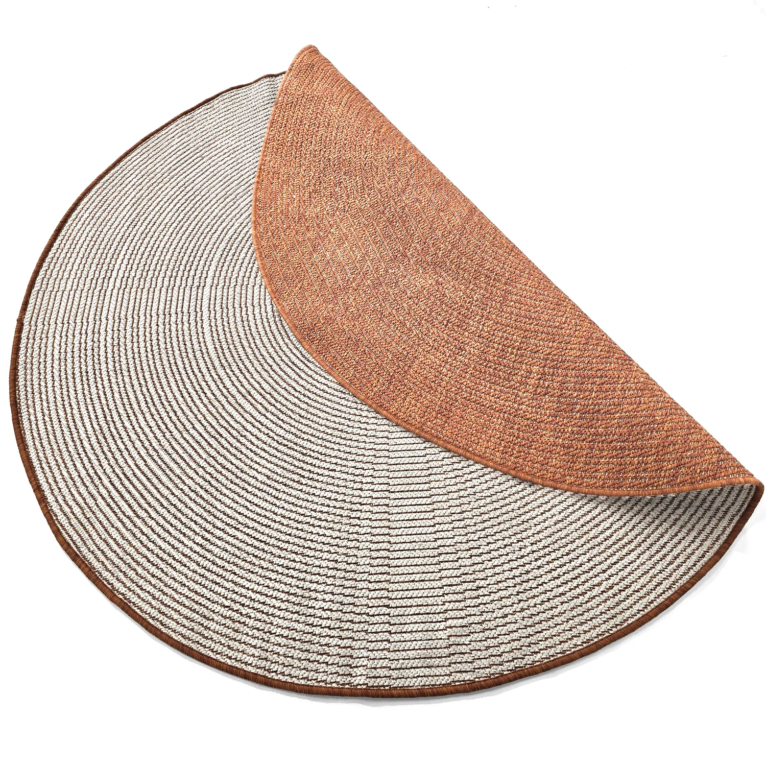Round rug - Indoor/Outdoor Arlo (orange)
