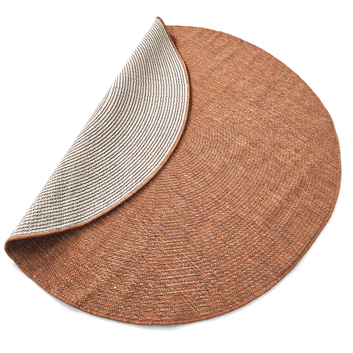 Round rug - Indoor/Outdoor Arlo (orange)