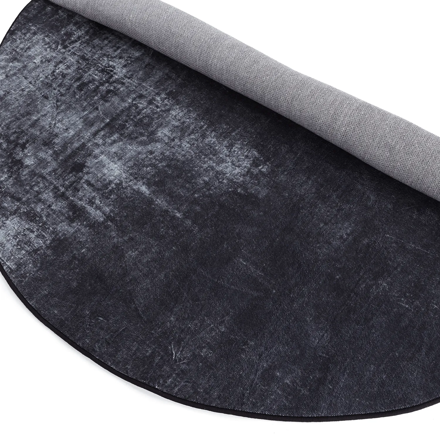 Round rug - Lynton (black)