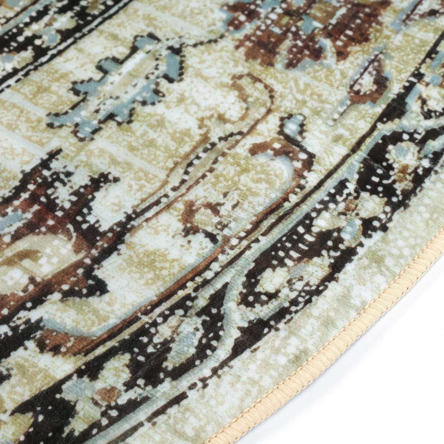 Round rug - Siliana (beige)