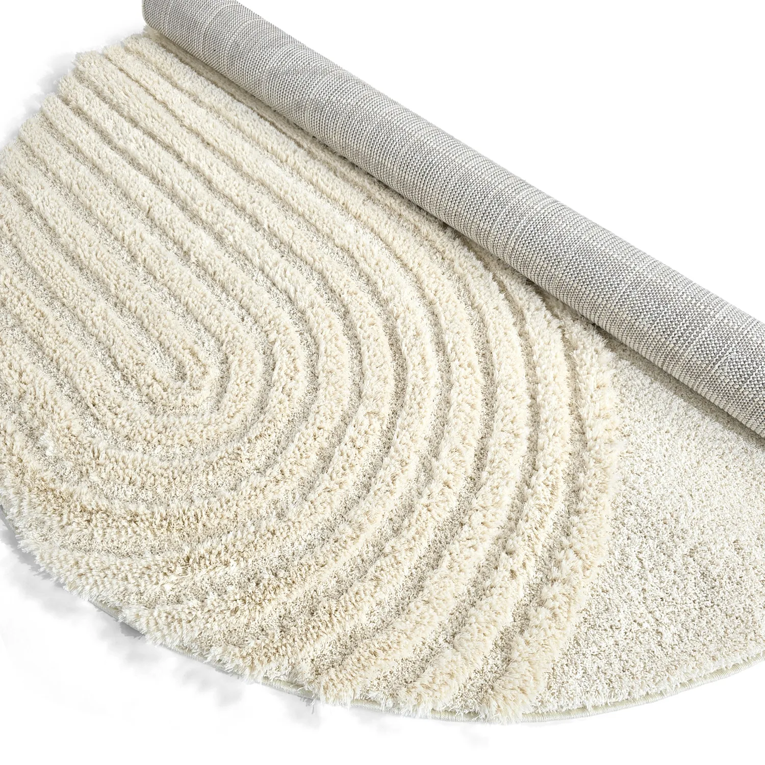 Round rugs - Evora (offwhite)