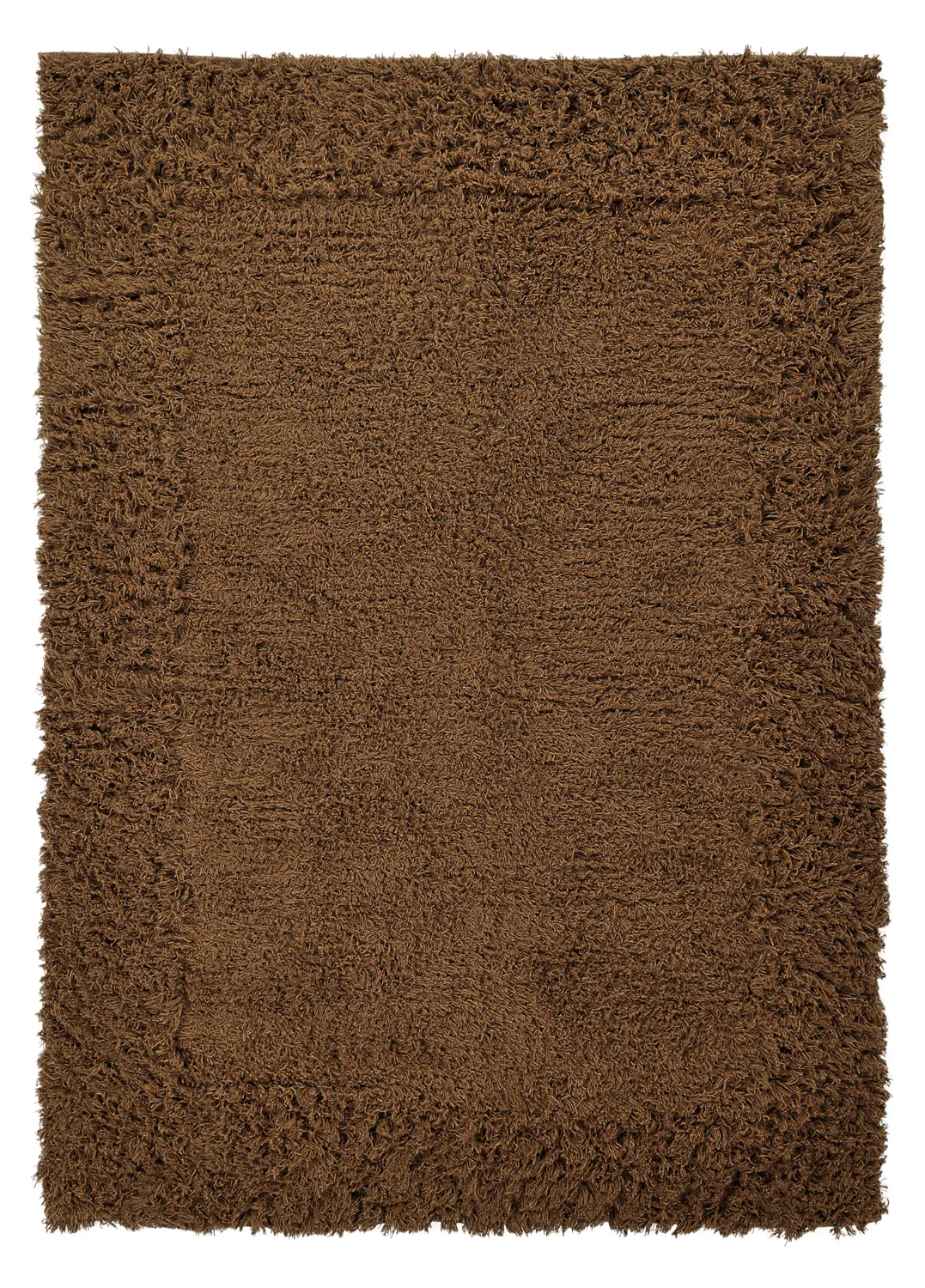 Shaggy rugs - Melilla Hand Woven Wool Shaggy (brown)