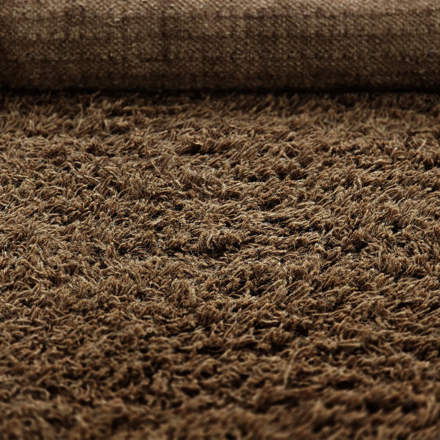 Shaggy rugs - Melilla Hand Woven Wool Shaggy (brown)