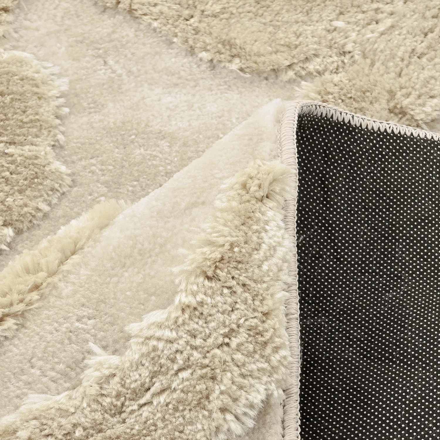 Shaggy rugs - Akaba (cream/beige)