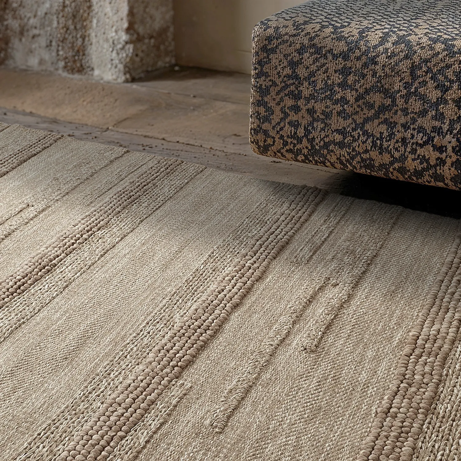 Wool rug - Almaty (beige)