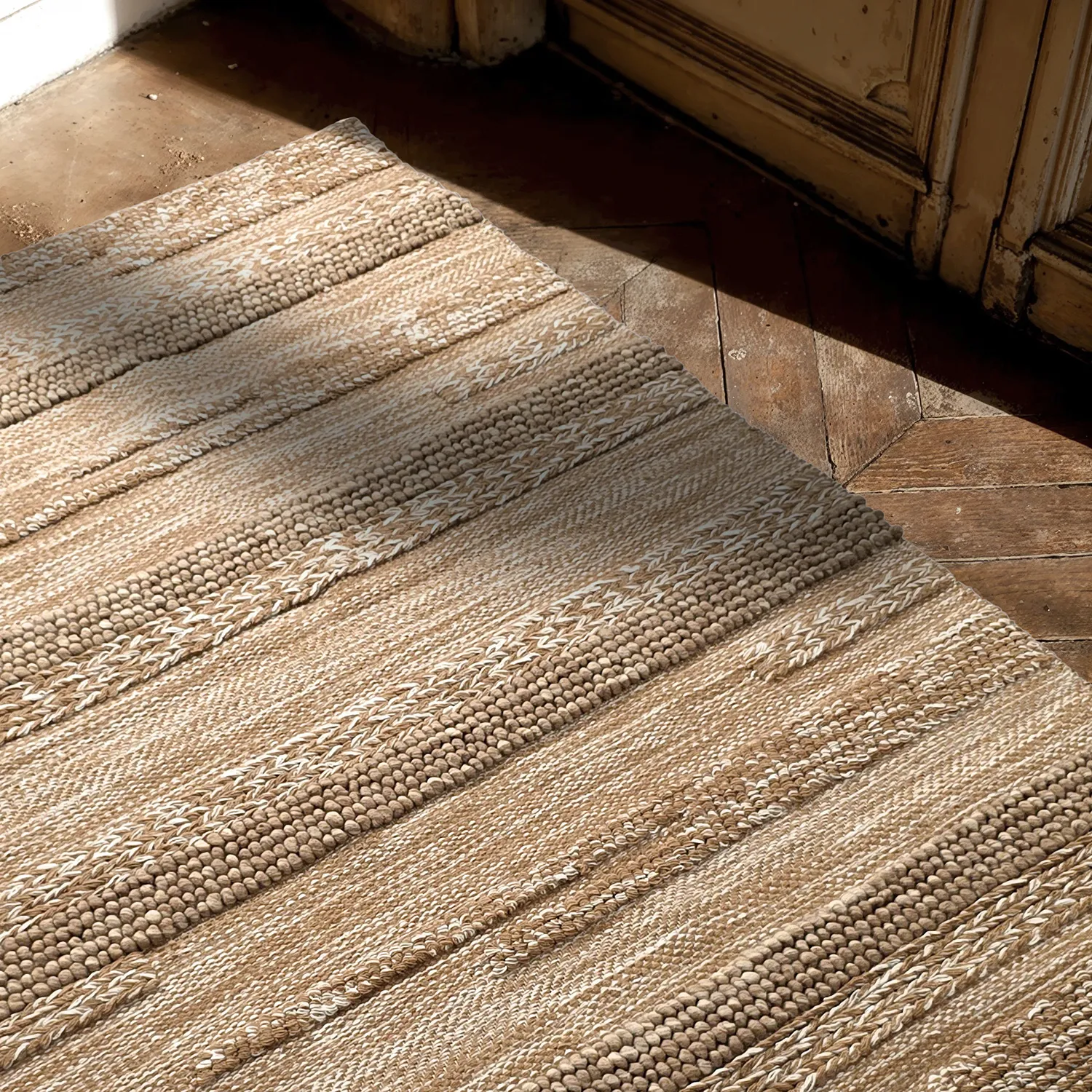 Wool rug - Almaty (light brown)