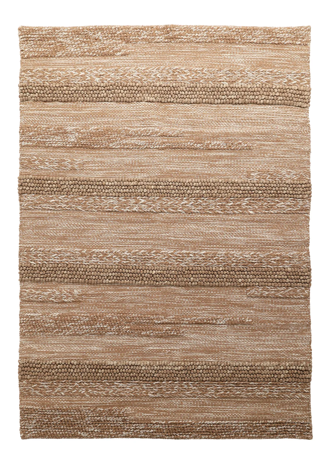 Wool rug - Almaty (light brown)