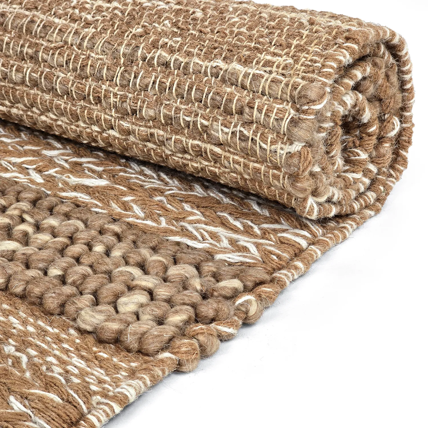 Wool rug - Almaty (light brown)