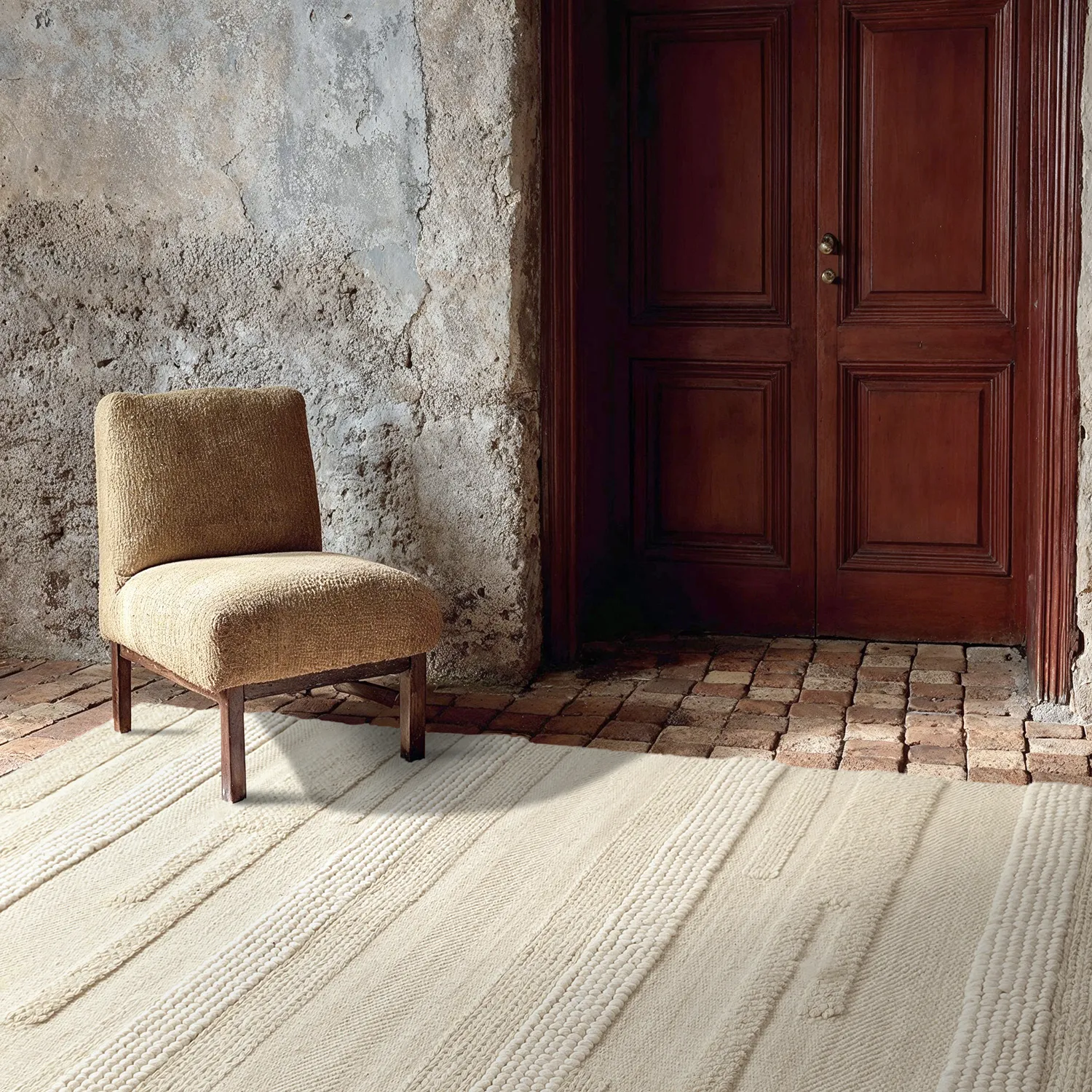 Wool rug - Almaty (cream)