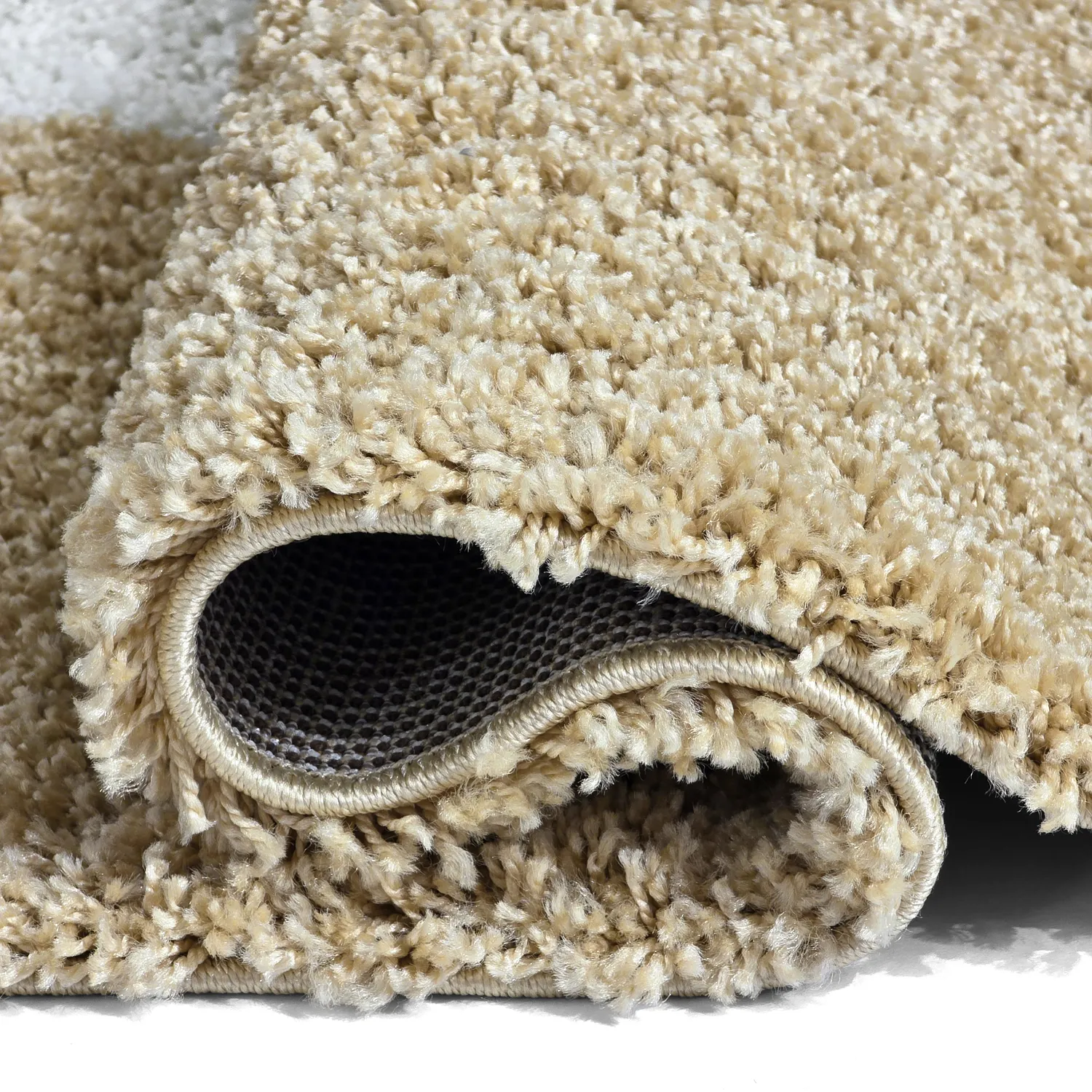 Shaggy rugs - Alsace (beige/white/brown)