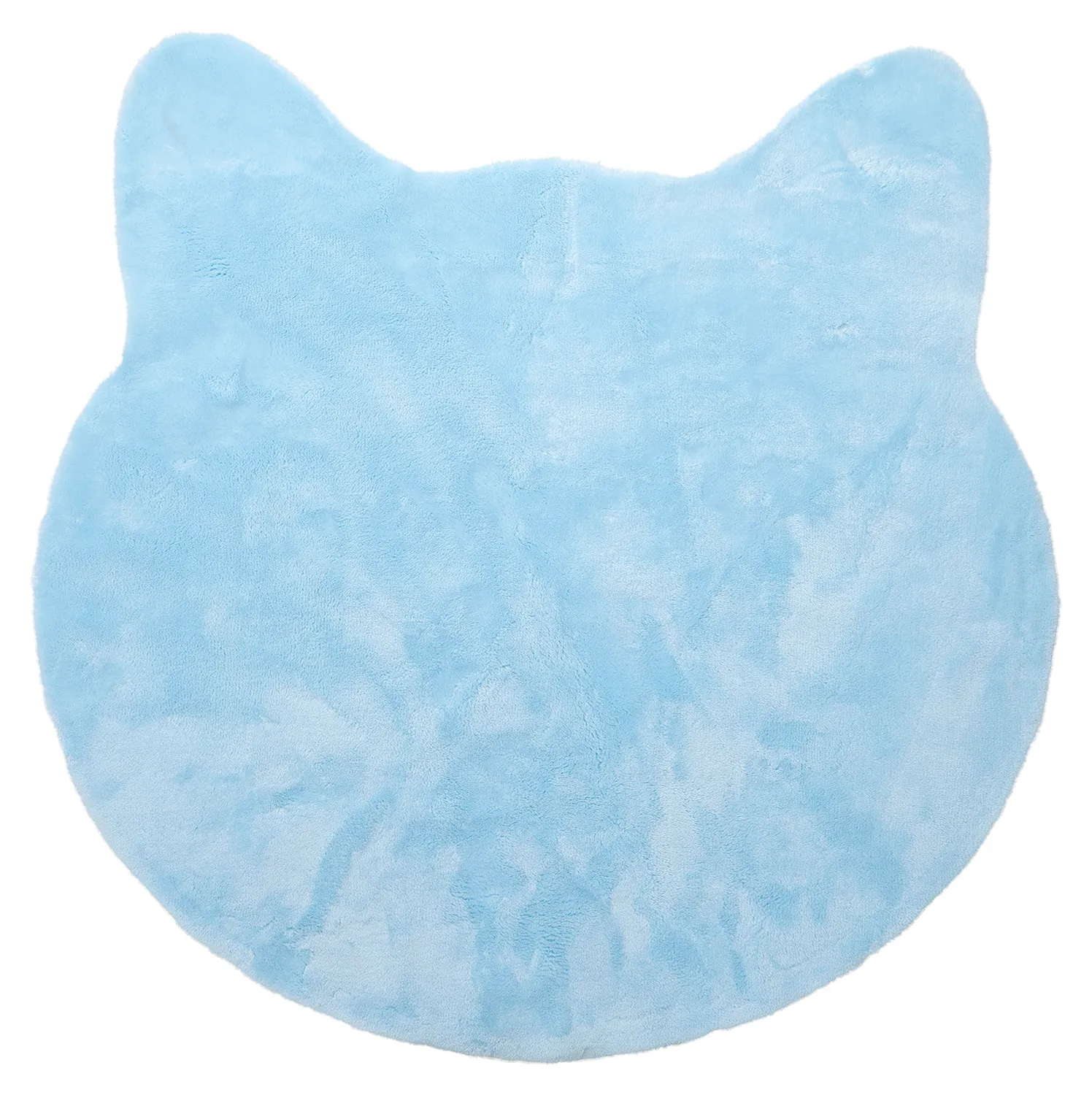 Children's Rug - Aranga Super Soft Cat (light blue)