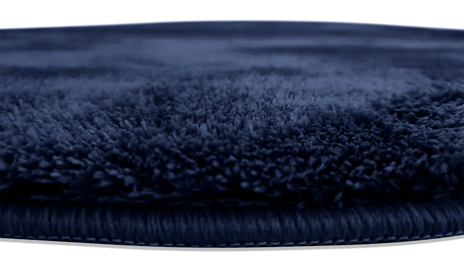 Round rugs - Aranga Super Soft Fur (dark blue)