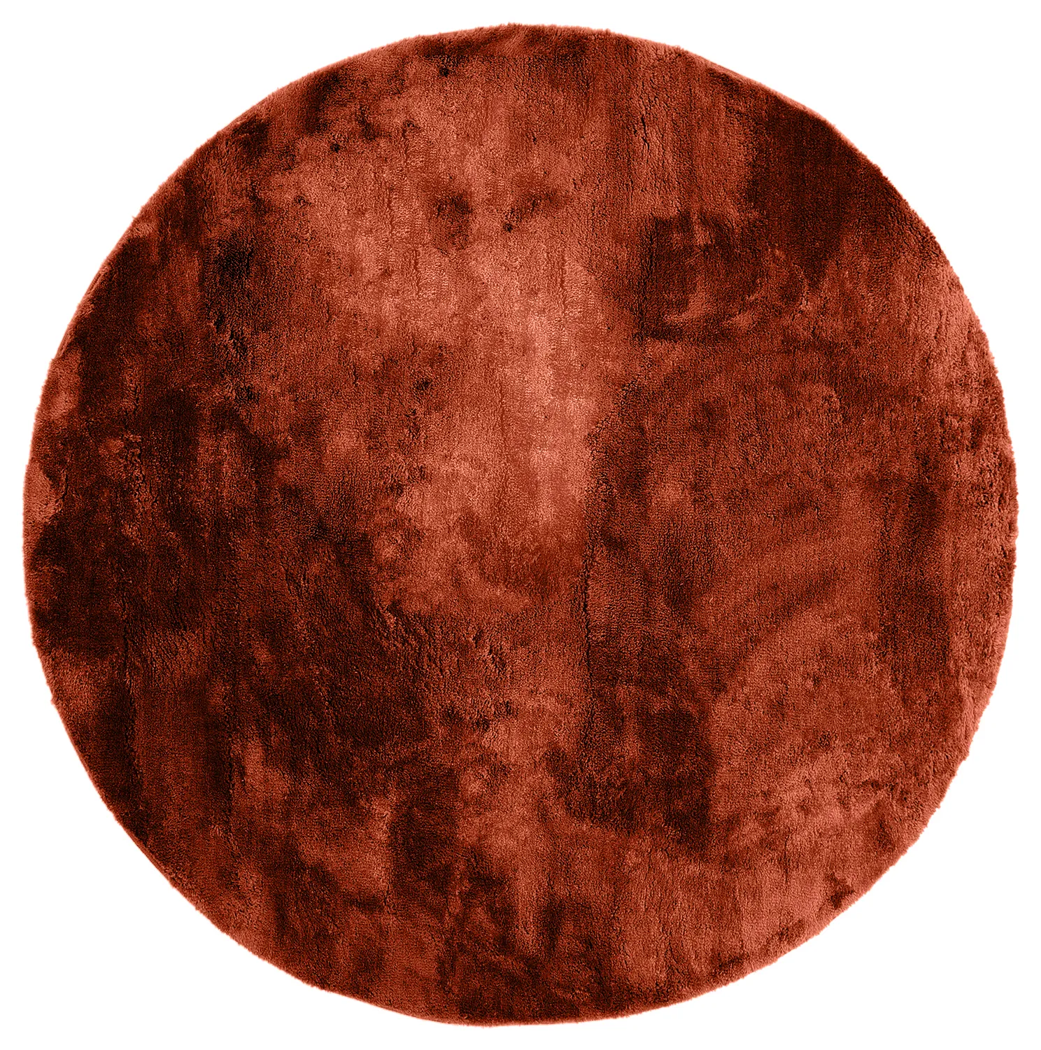 Round rugs - Aranga Super Soft Fur (red)