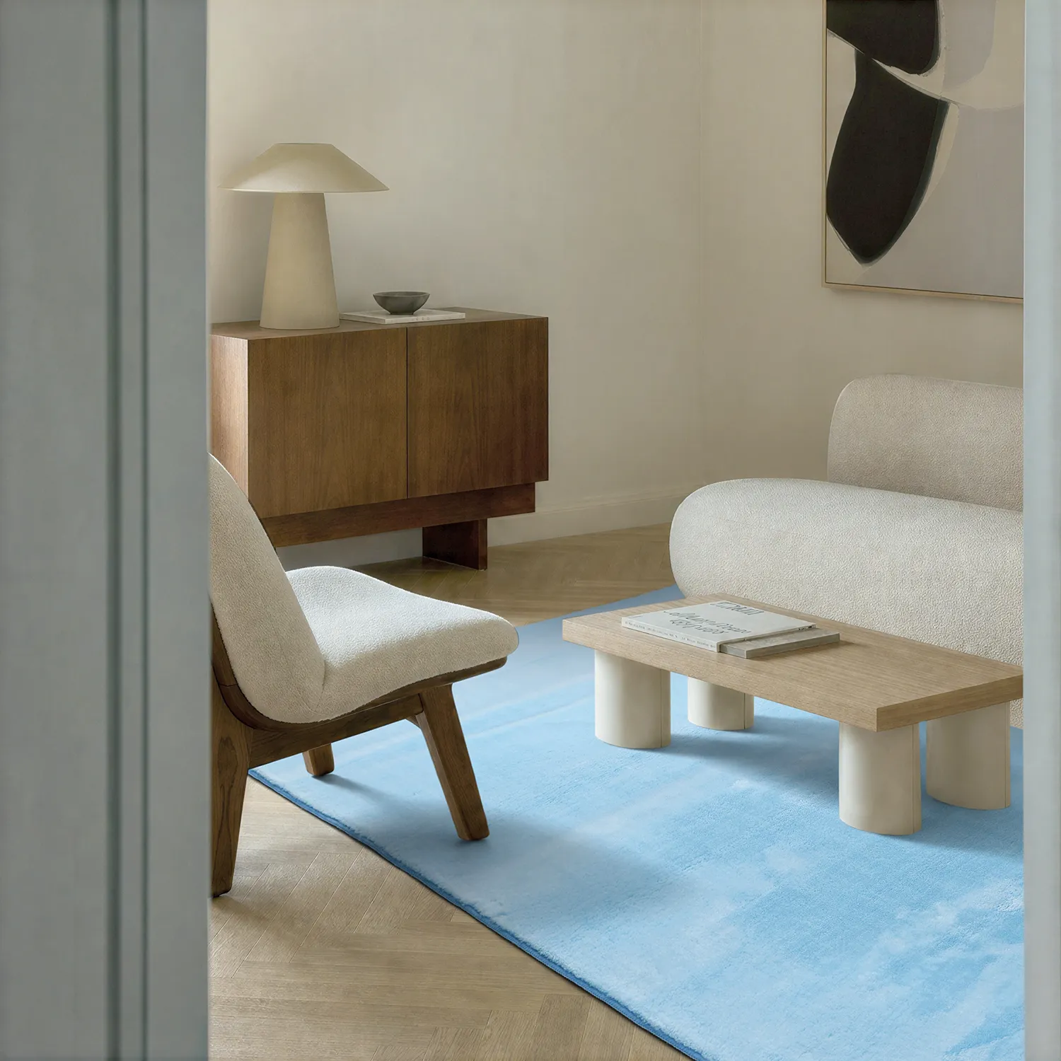 Shaggy rugs - Aranga Super Soft Fur (light blue)