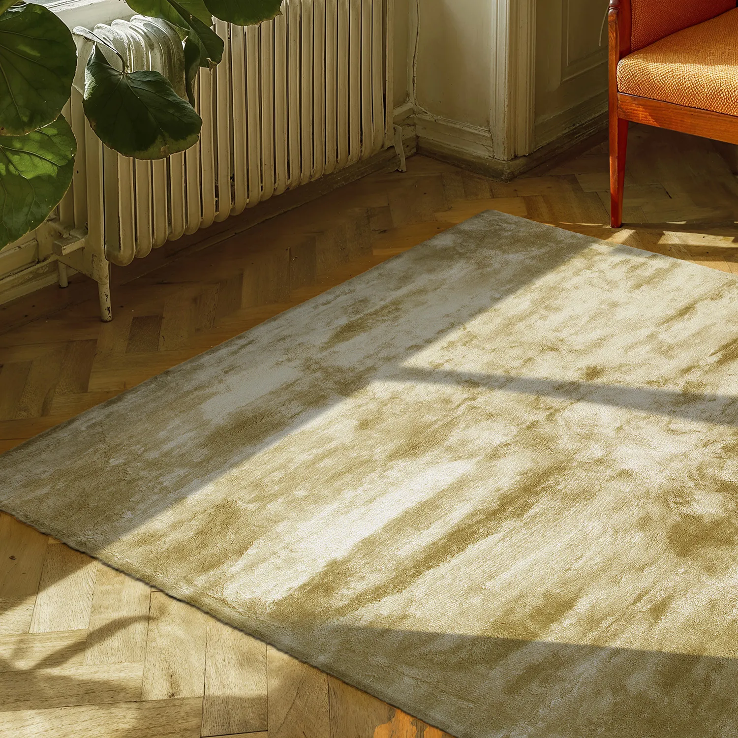 Shaggy rugs - Aranga Super Soft Fur (light green)