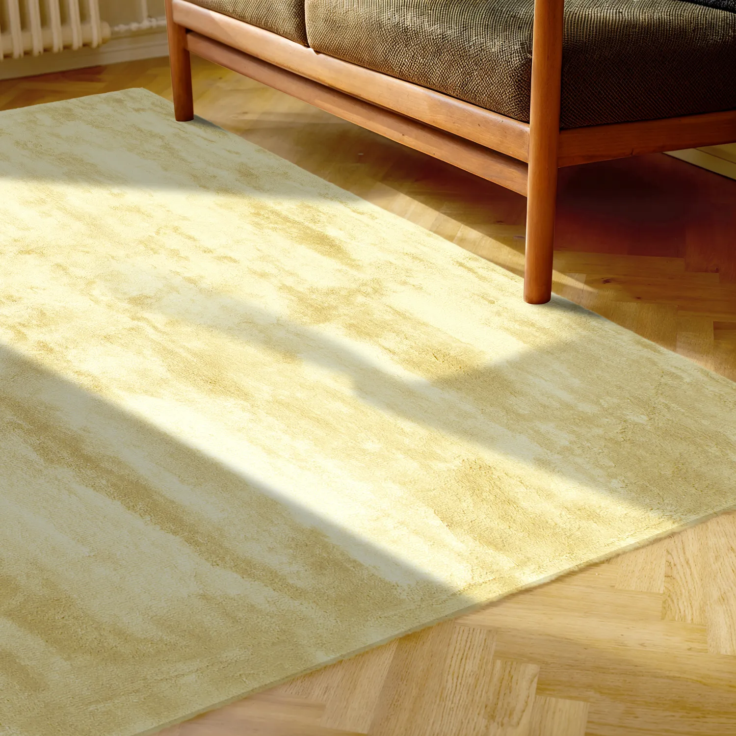 Shaggy rugs - Aranga Super Soft Fur (light yellow)