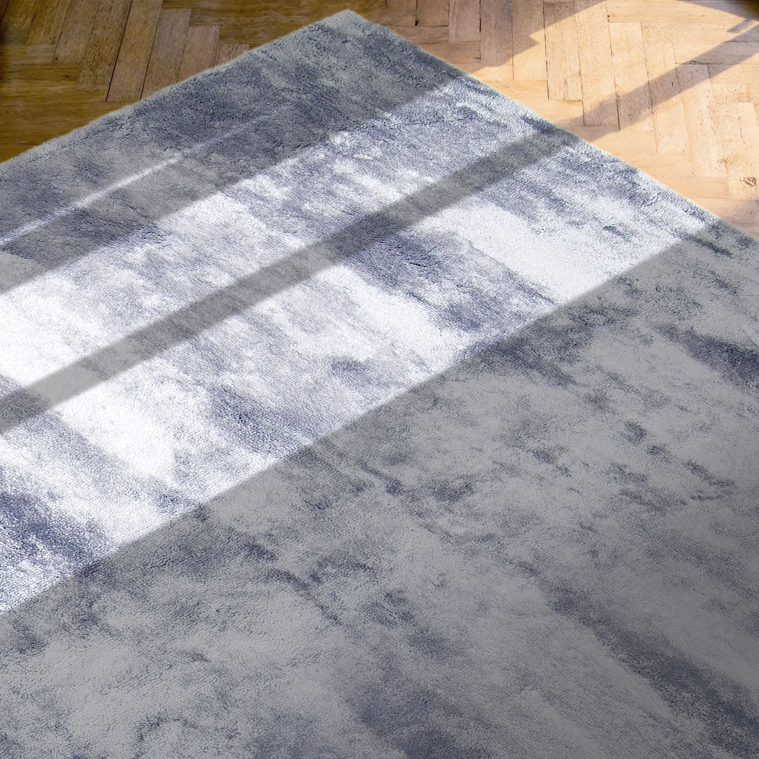 Shaggy rugs - Aranga Super Soft Fur (steel blue)