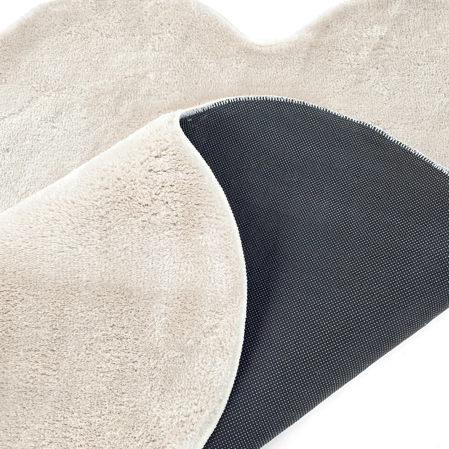 Wavy Shaggy Rug - Aranga Super Soft Fur (beige)