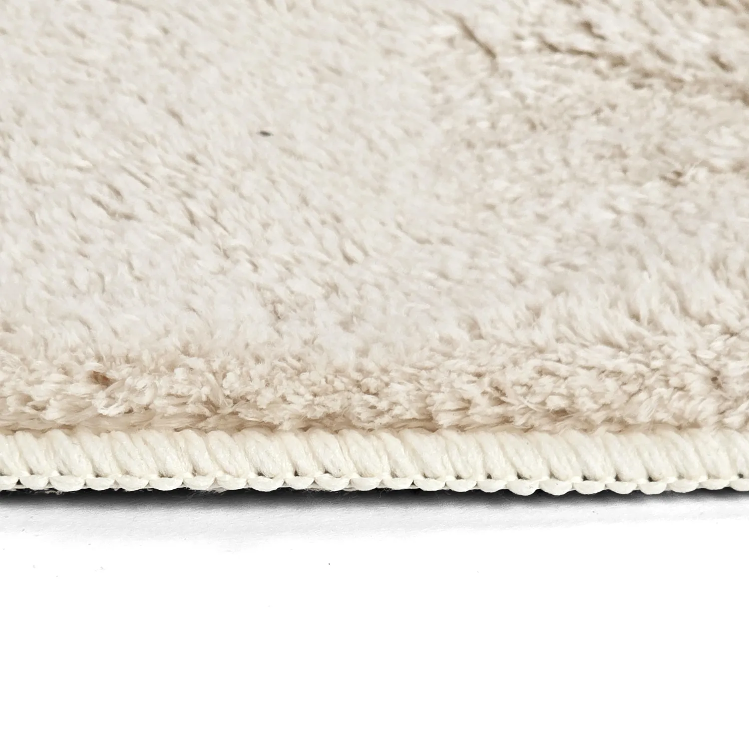 Oval Shaggy Rug - Aranga Super Soft Fur (beige)