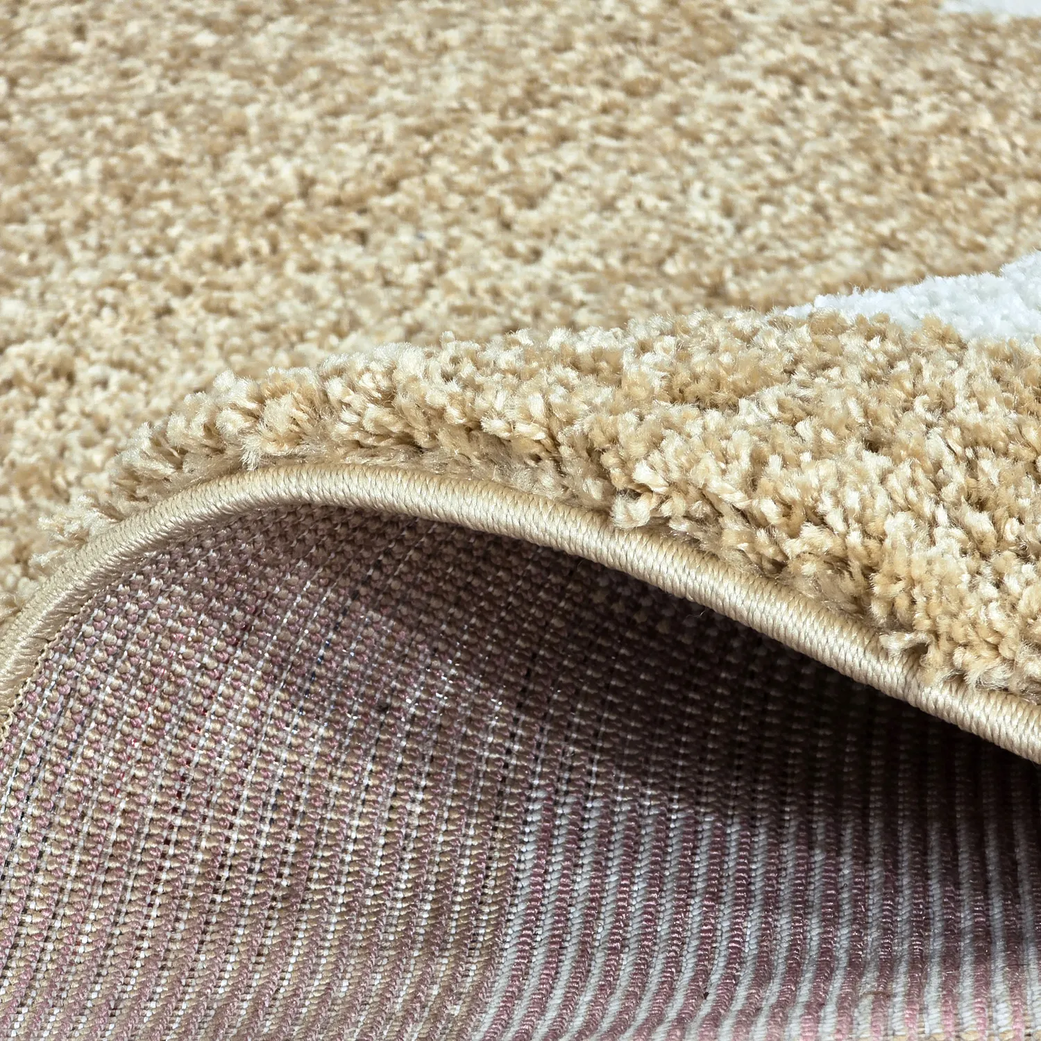 Shaggy rugs - Asilah (beige/white)
