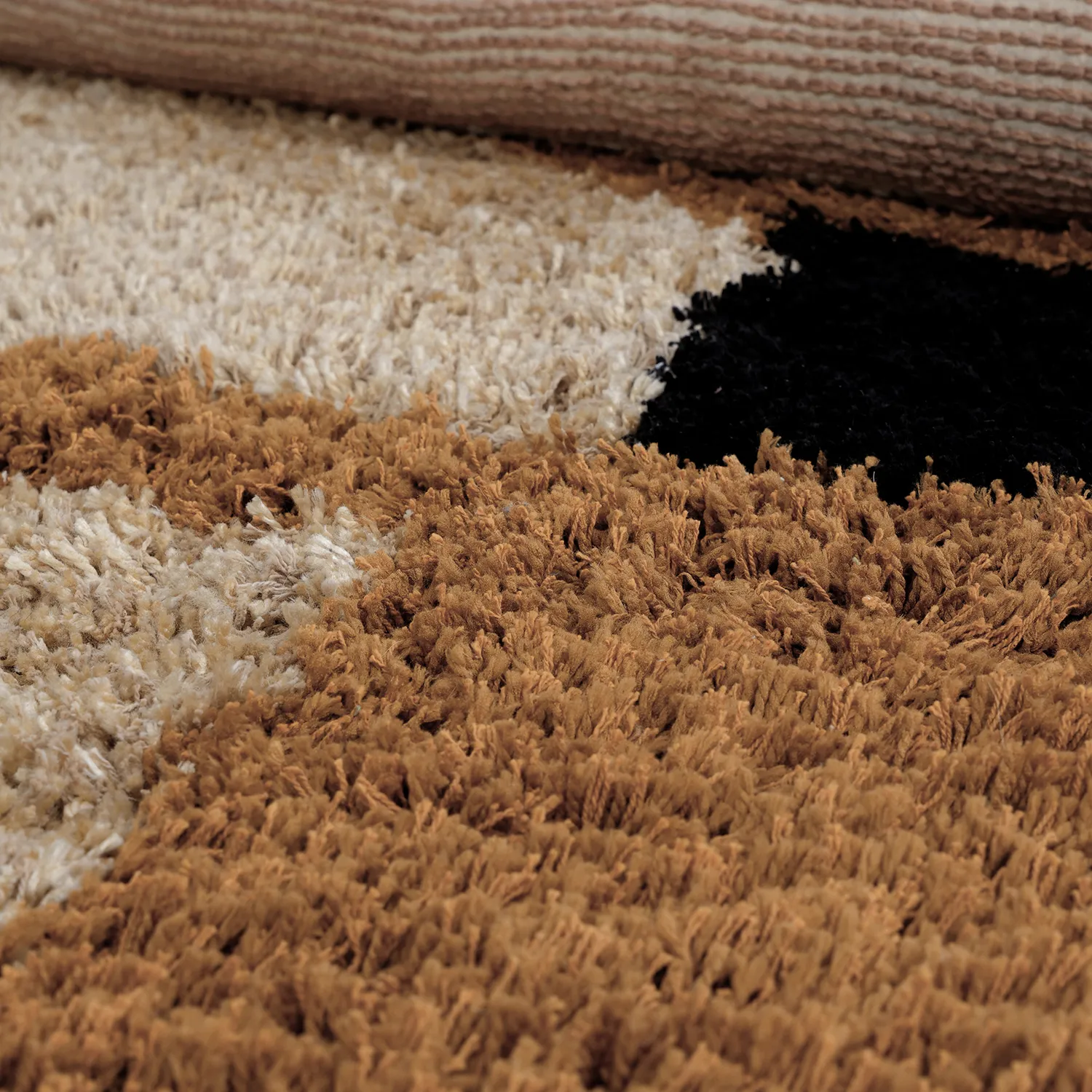 Shaggy rugs - Cefalu Natural Cotton Shaggy (multi)