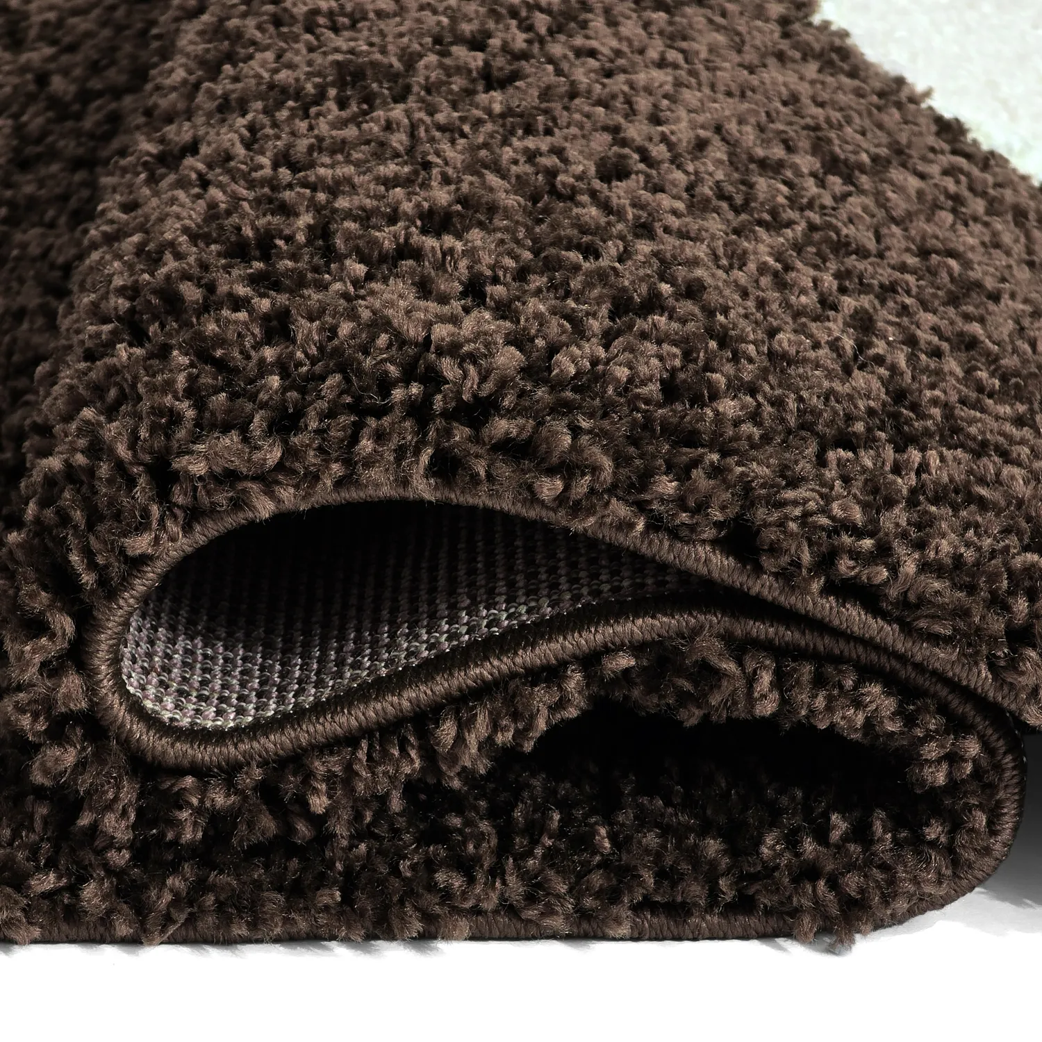 Shaggy rugs - Chiniot (brown/beige/white)