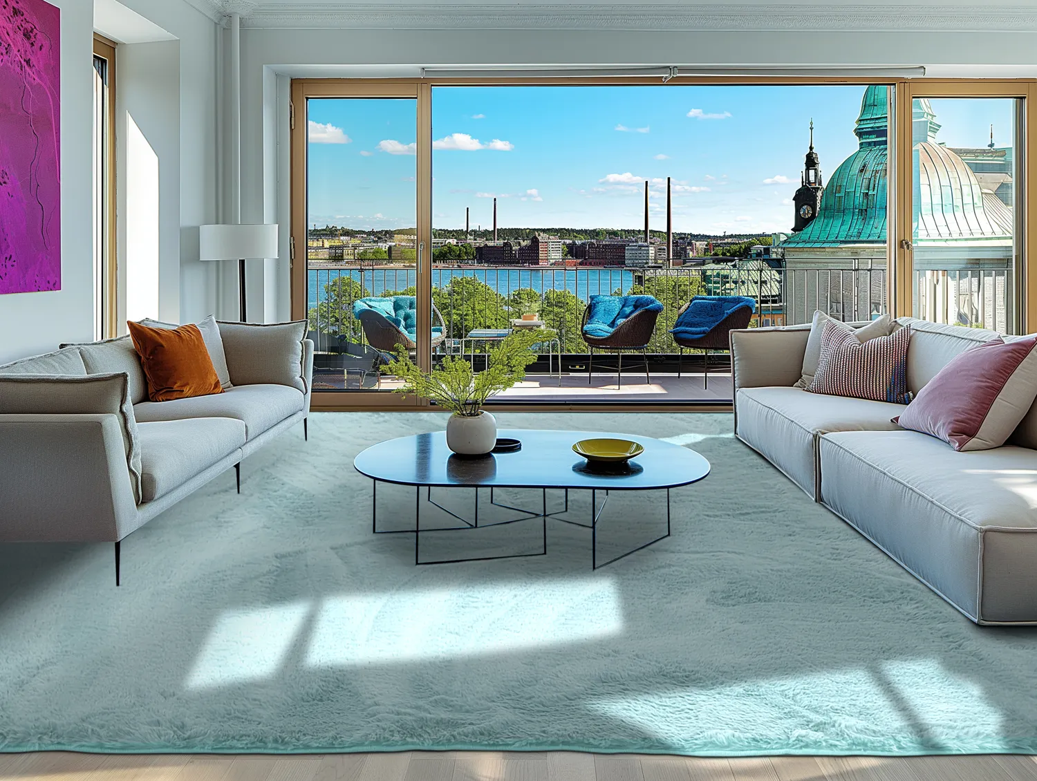 Shaggy rugs - Cloud Super Soft (light blue)
