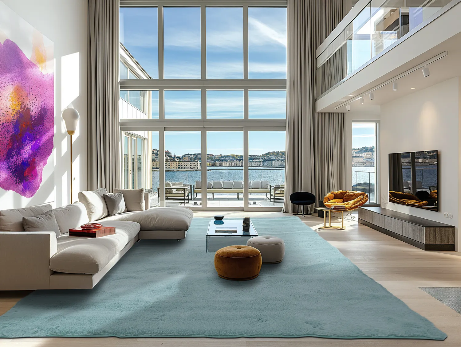 Shaggy rugs - Cloud Super Soft (light blue)