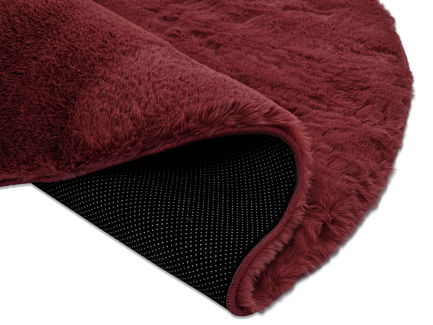 Round rugs - Cloud Super Soft (red)