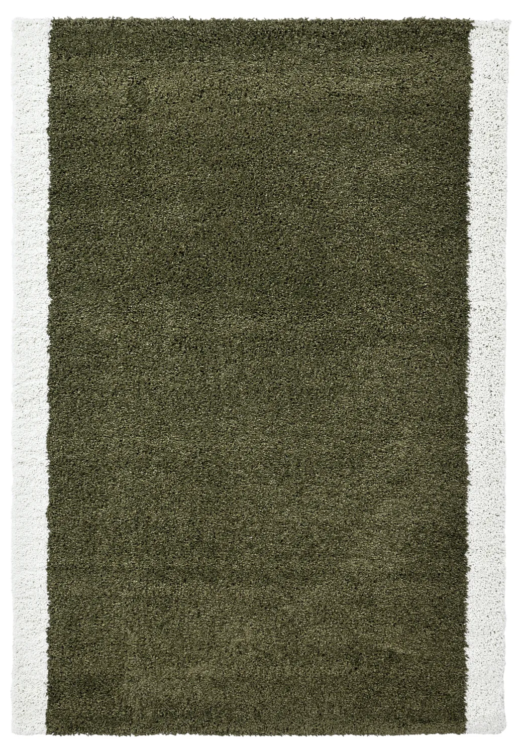 Shaggy rugs - Conques (green/white)