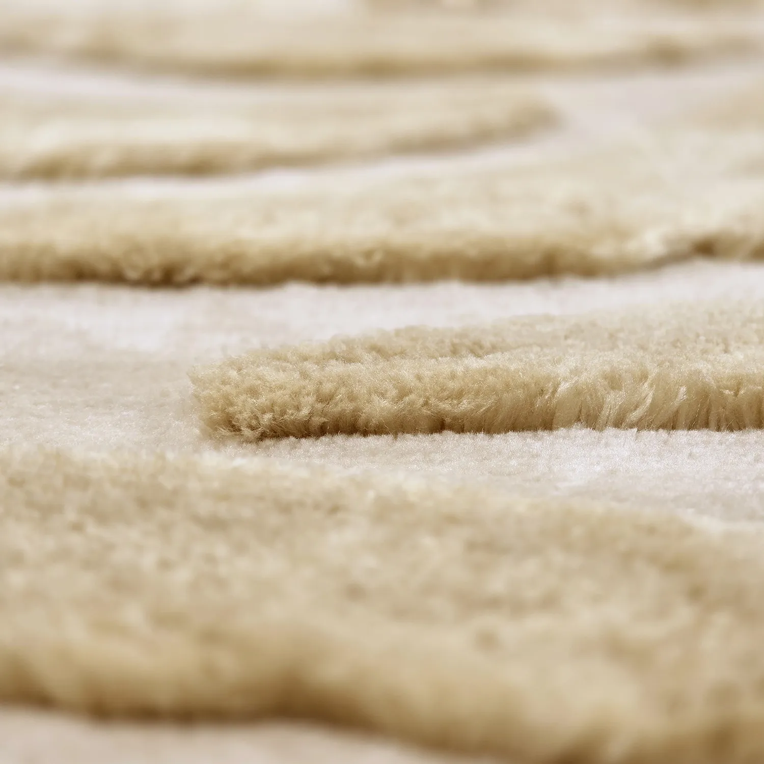 Shaggy rugs - Fergana (cream/beige)