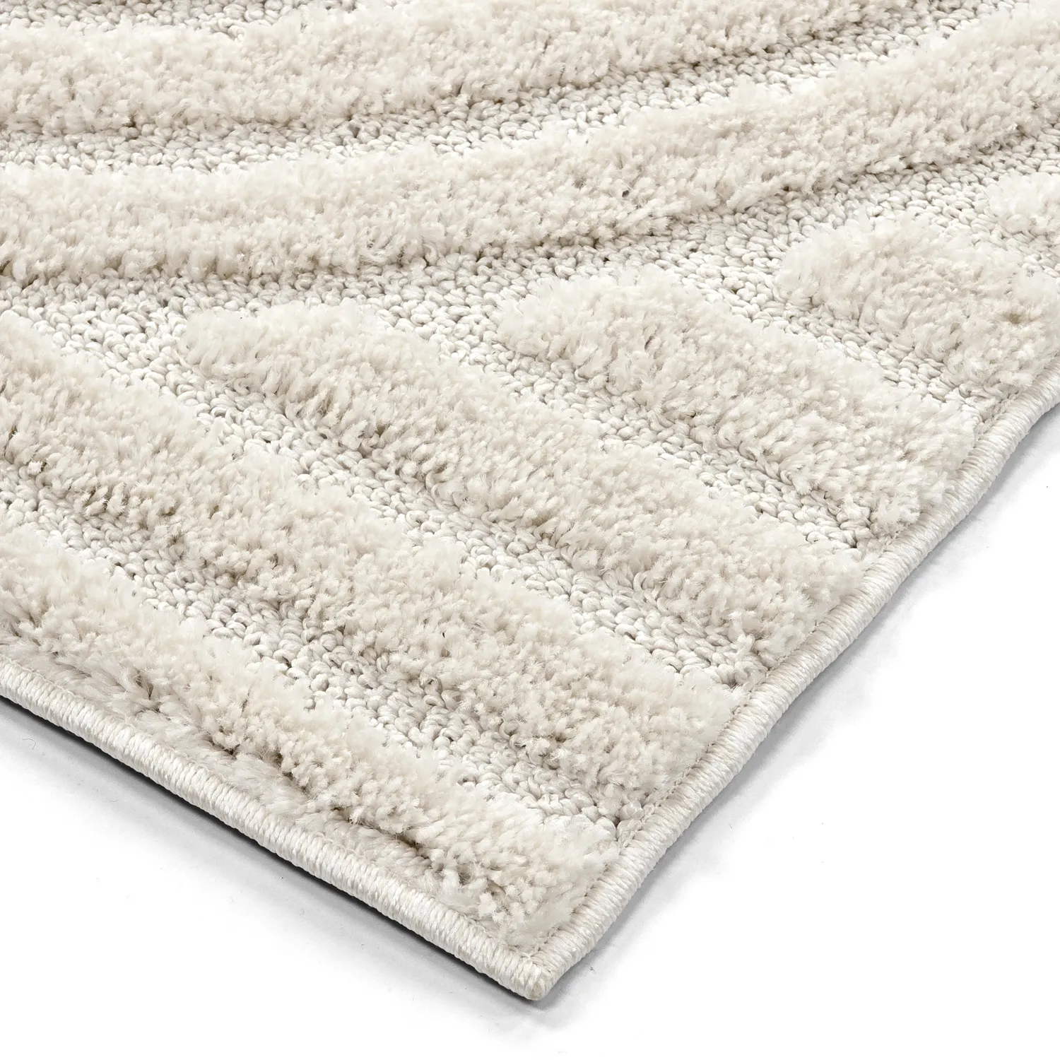 Shaggy rugs - Fukui (off-white)