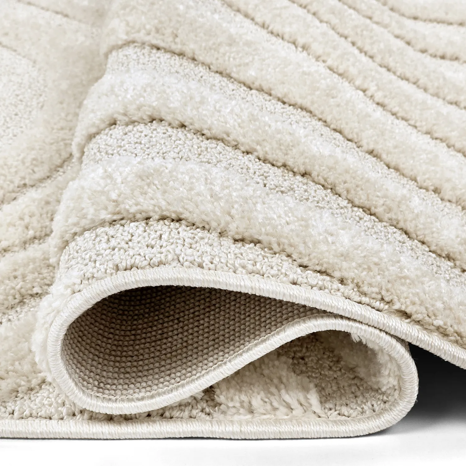 Shaggy rugs - Gifu (off-white)