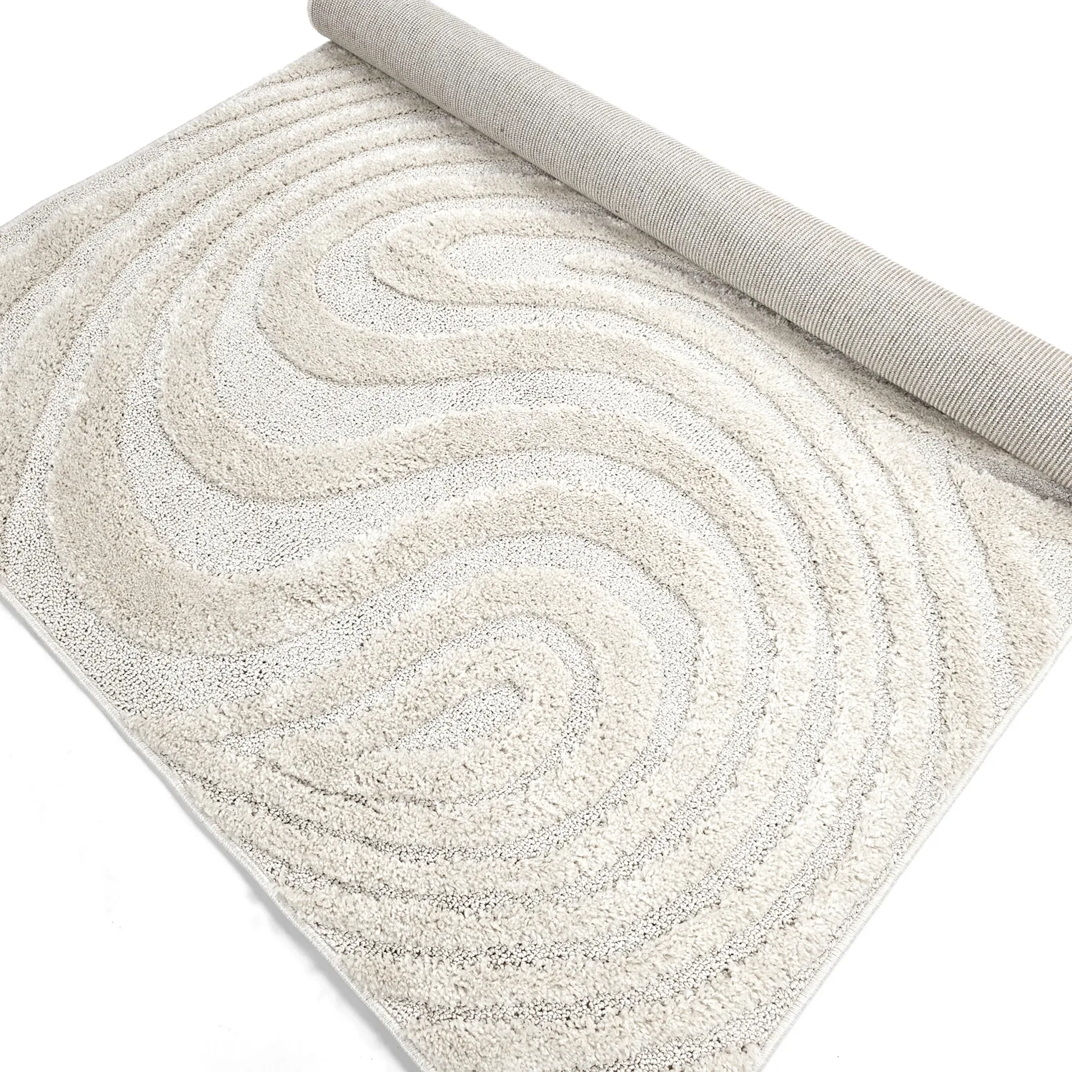 Shaggy rugs - Gifu (off-white)
