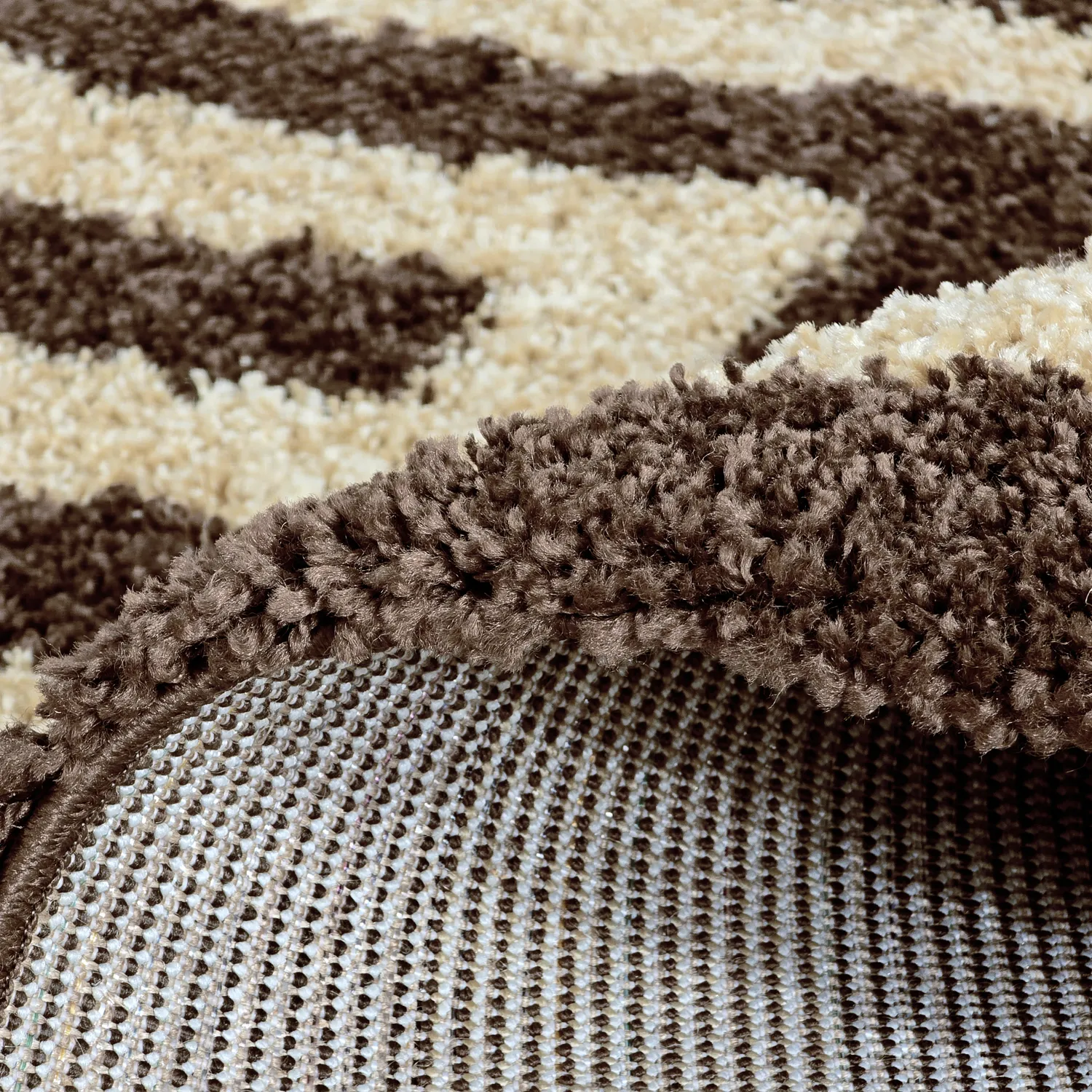 Shaggy rugs - Imilchil (beige/brown)