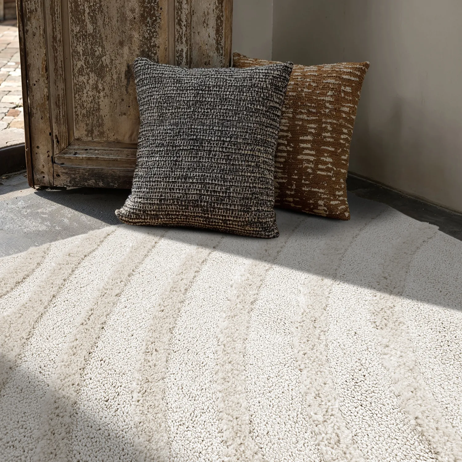Shaggy rugs - Iwaki (off-white)