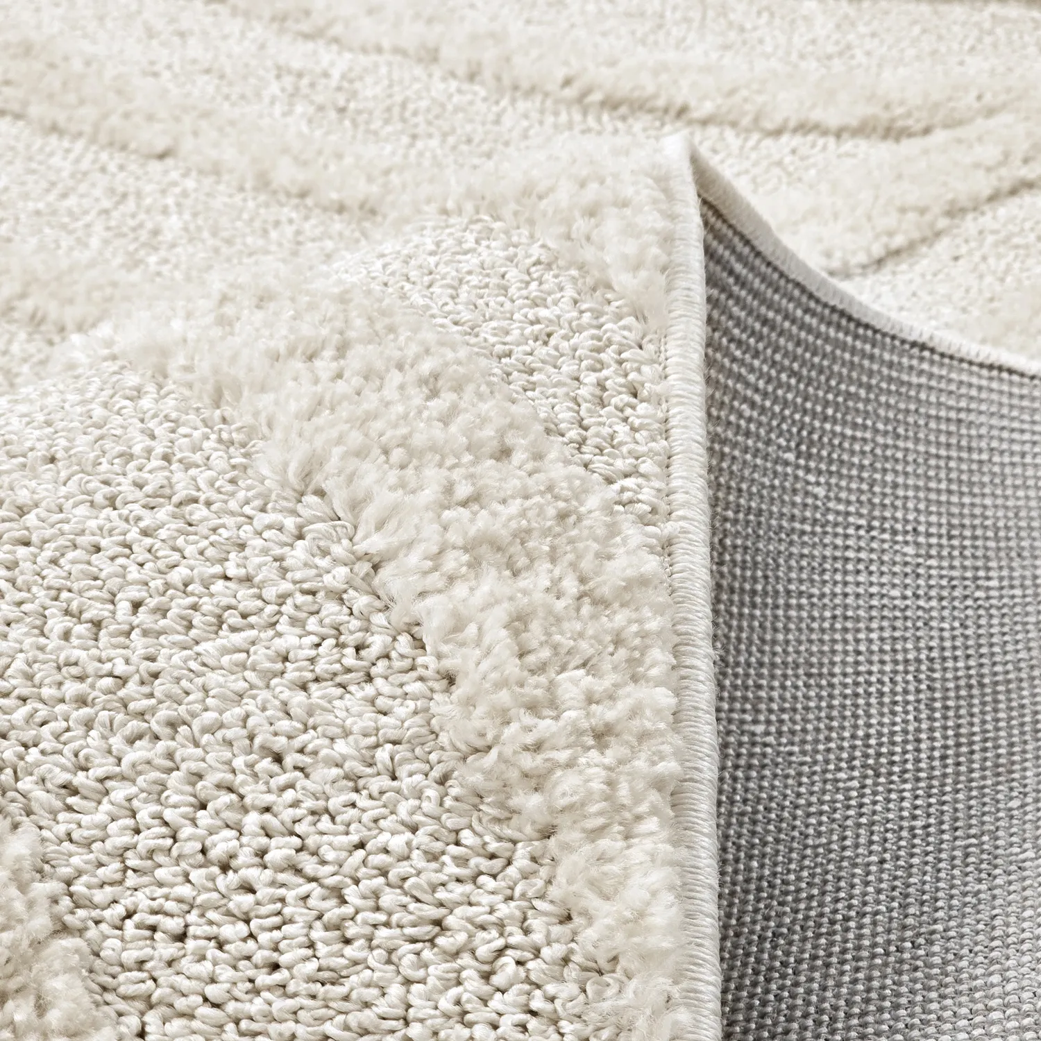 Shaggy rugs - Iwaki (off-white)