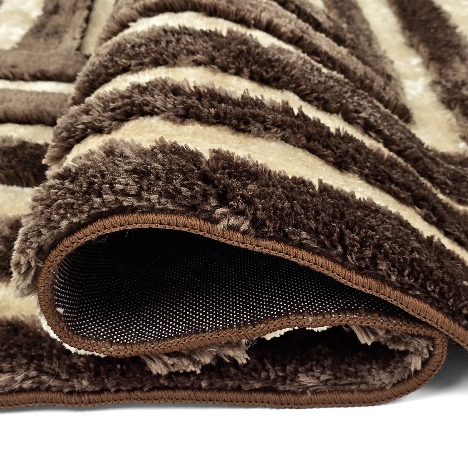 Shaggy rugs - Karbala (beige/brown)