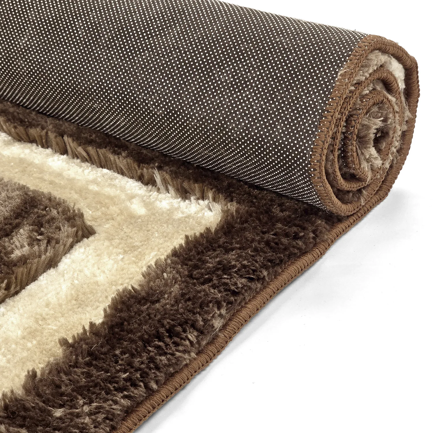 Shaggy rugs - Karbala (beige/brown)