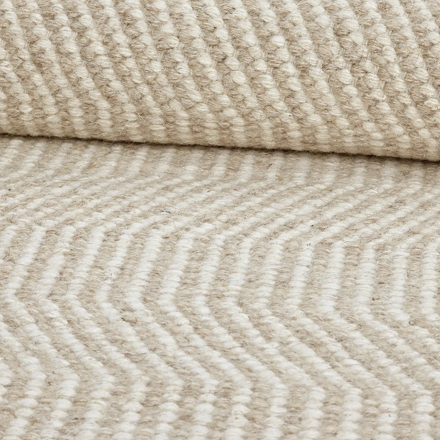 Wool rug - Larkana (beige/white)