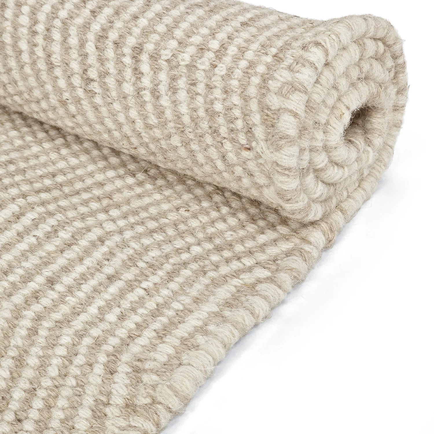 Wool rug - Larkana (beige/white)