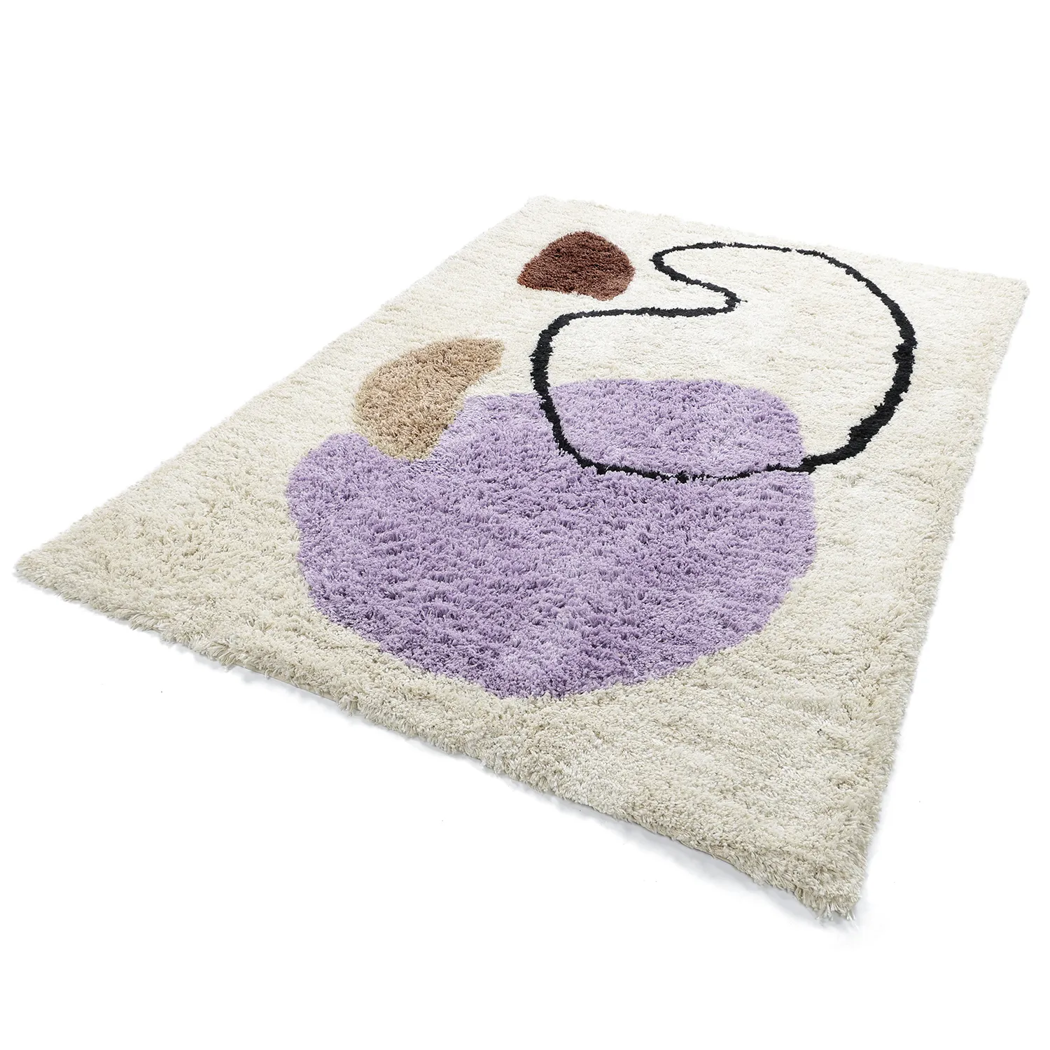 Shaggy rugs - Naousa Natural Cotton Shaggy (multi)