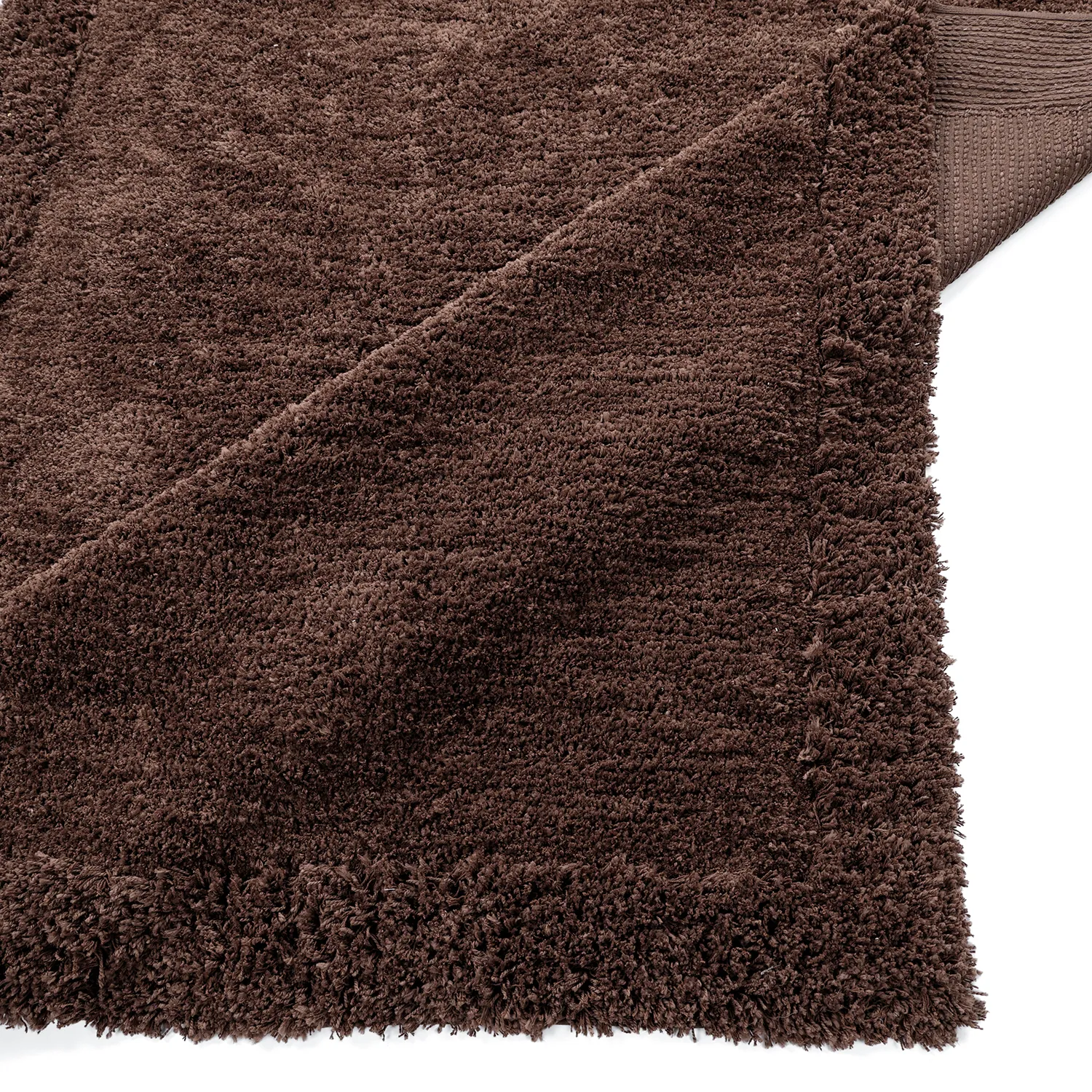 Shaggy rugs - Molyvos Natural Cotton Shaggy (brown)