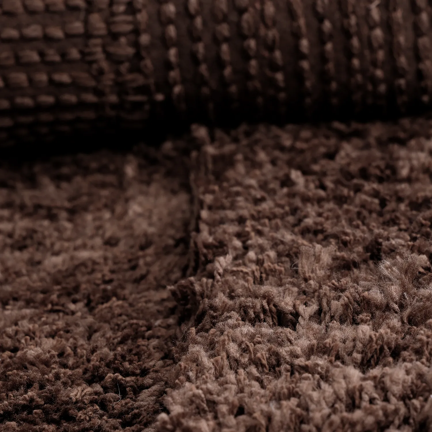 Shaggy rugs - Molyvos Natural Cotton Shaggy (brown)
