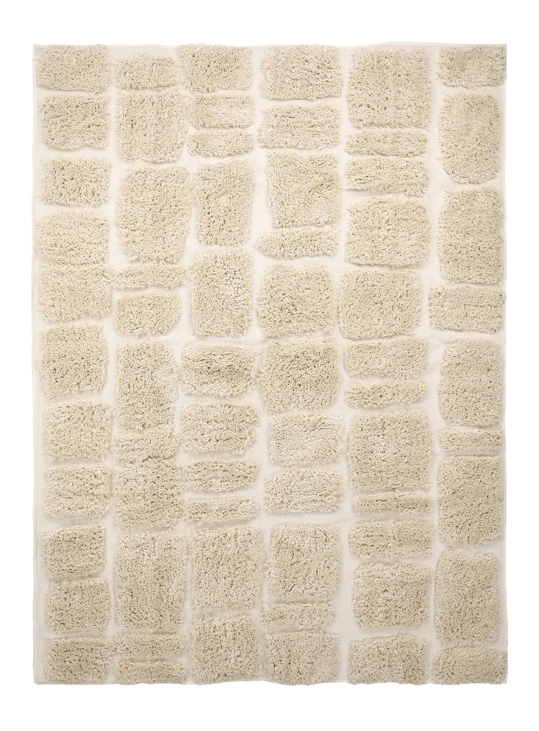 Shaggy rugs - Otranto Natural Cotton Shaggy (off-white)