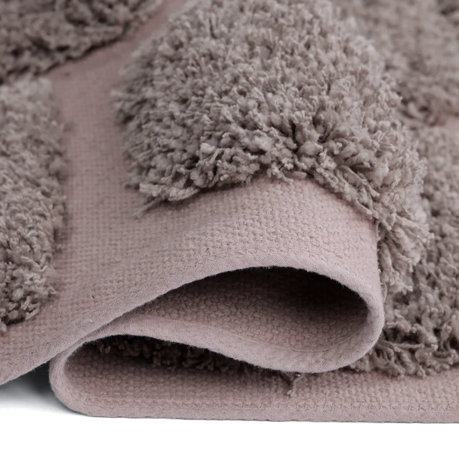 Shaggy rugs - Otranto Natural Cotton Shaggy (taupe)