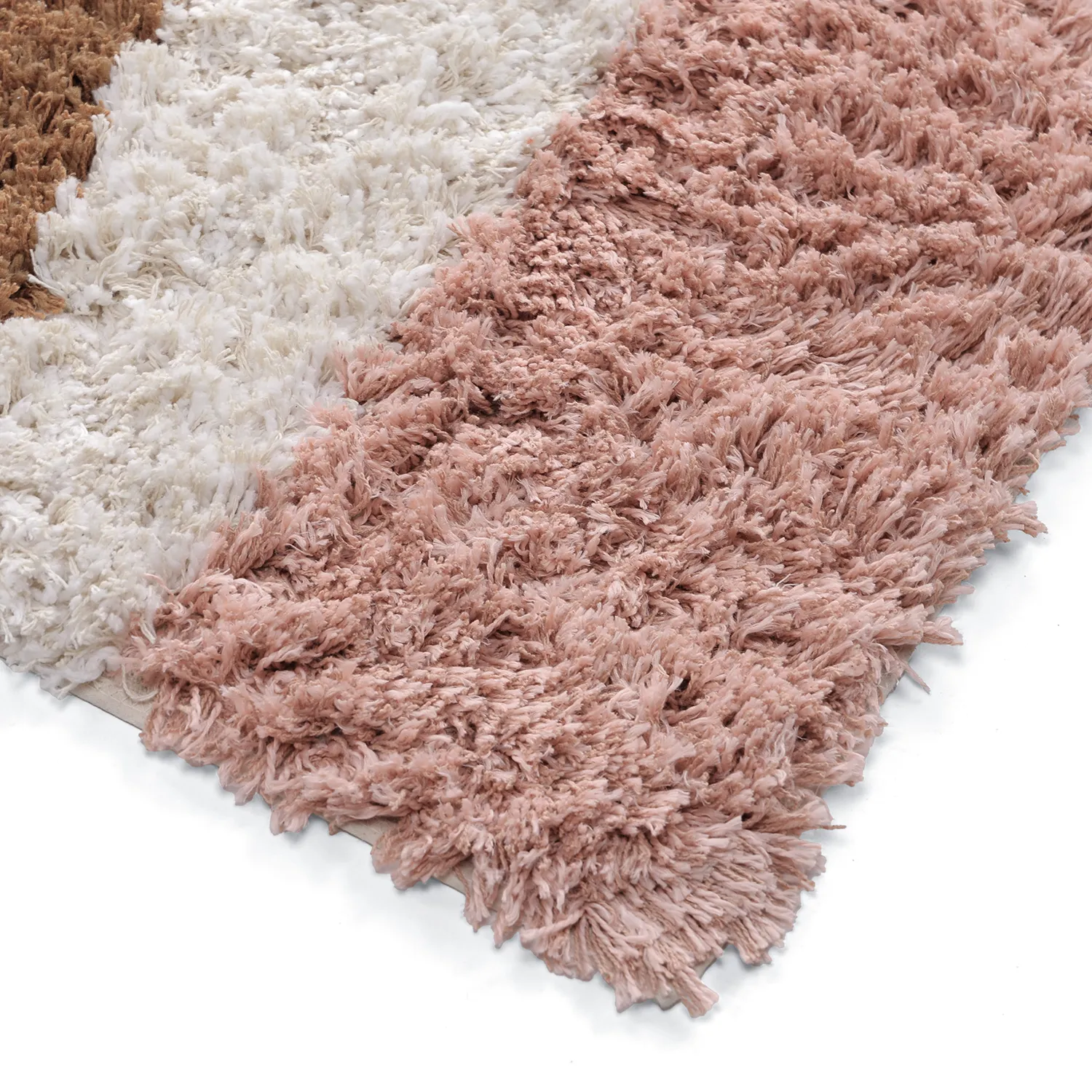 Shaggy rugs - Perast Natural Cotton Shaggy (multi)