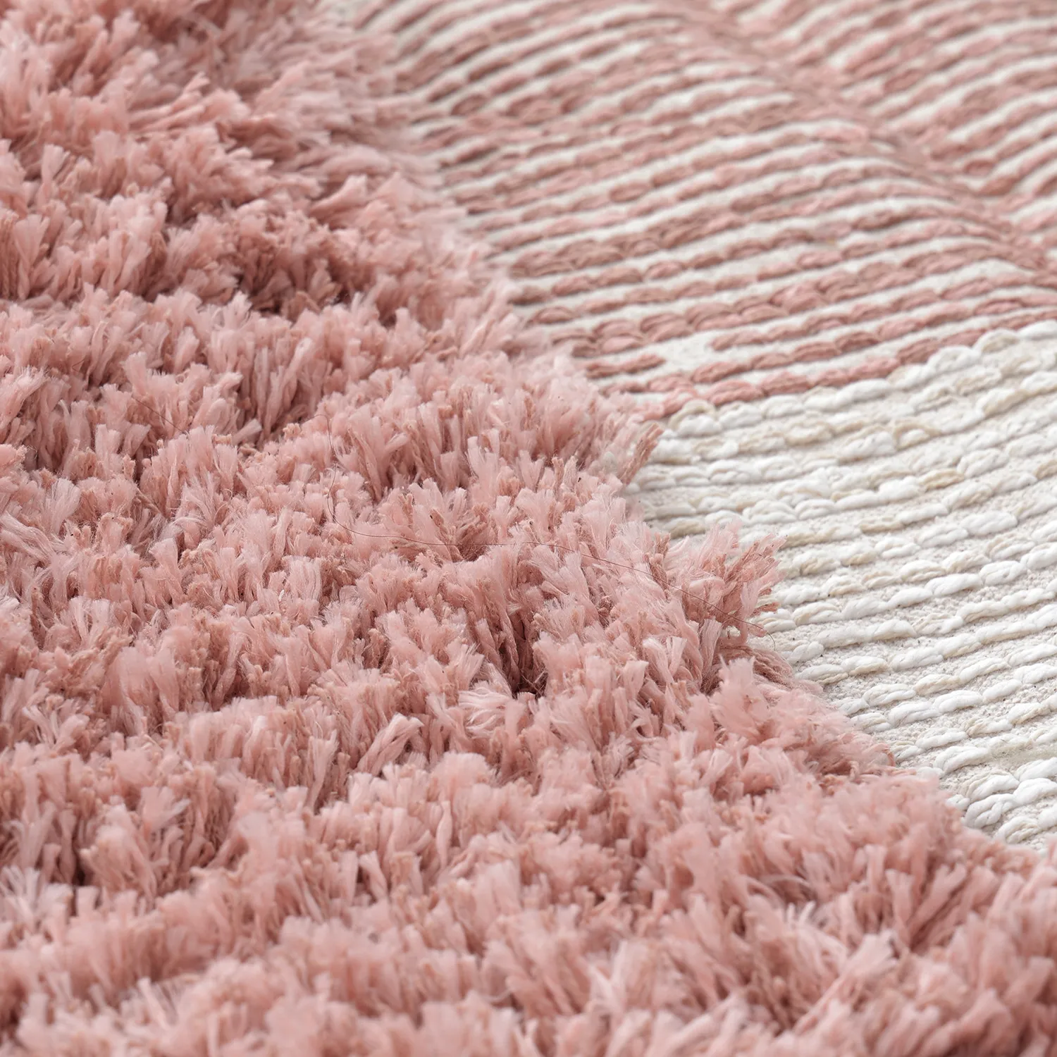 Shaggy rugs - Perast Natural Cotton Shaggy (multi)