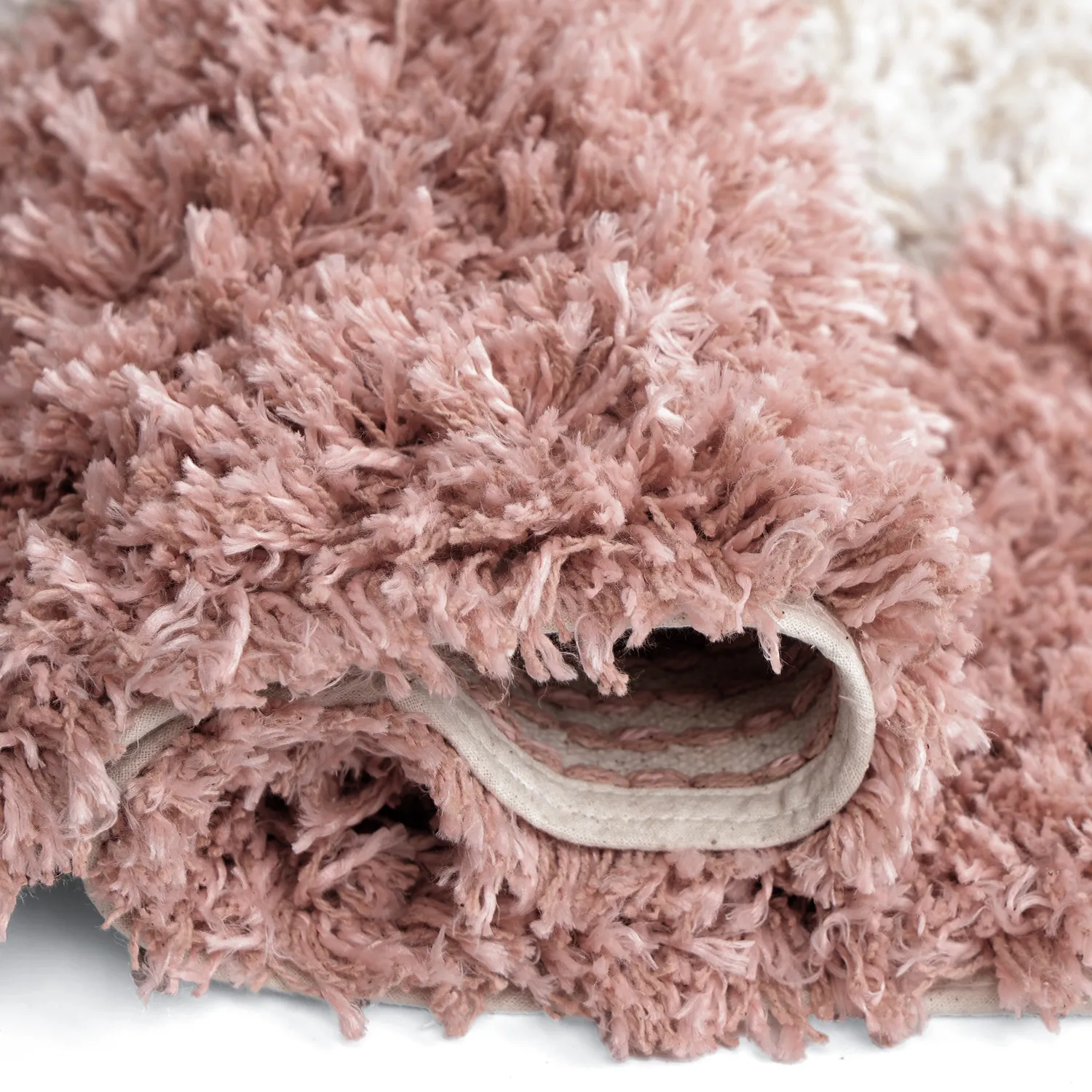 Shaggy rugs - Perast Natural Cotton Shaggy (multi)