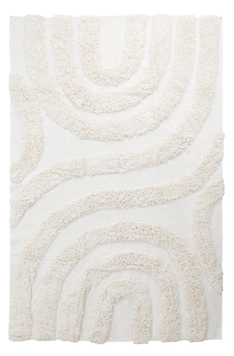Shaggy rugs - Sivota Natural Cotton Shaggy (off-white)